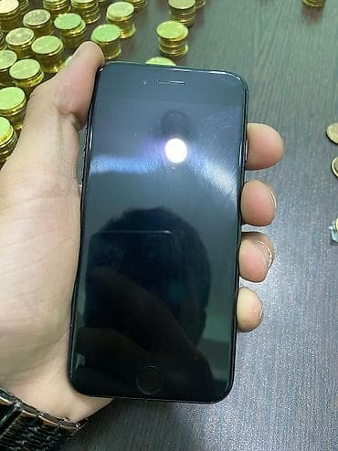 Avtoelektronika: IPhone 7, 32 GB, Jet Black, Barmaq izi — 2