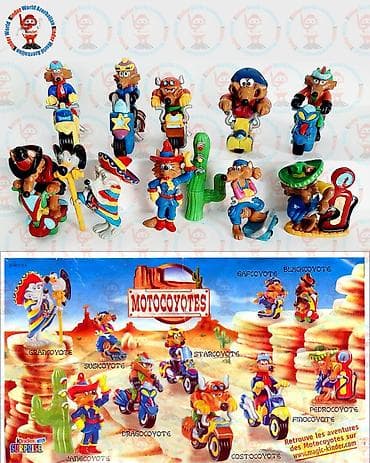 Kinder Surprise – Motocoyotes kolleksiyası - Mövzu: Vəhşi Qərb