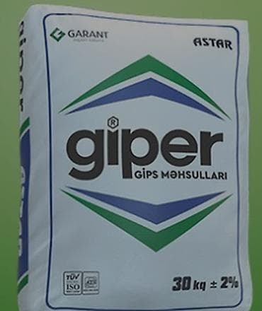 Döşəmə: Giper Şpatlyovkaları - Qara suvaq əvəzi, Astar, Üz ÖLKƏ DAXİLİ — 2