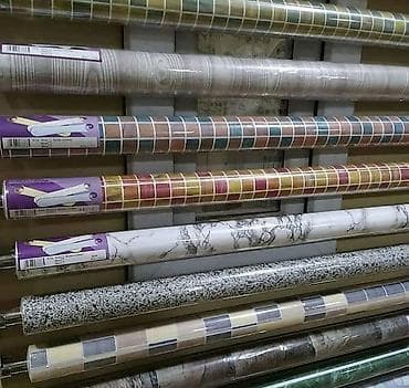 qapi ucun vinil: Vinil Divar Kağızları Arxası Özü Yapışqandır. Rulon da 10 metr olur — 10