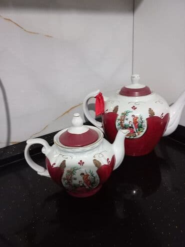 Yeni, rəng - Ağ, Dəm caydanı, Şüşə, 1 l, Azərbaycan