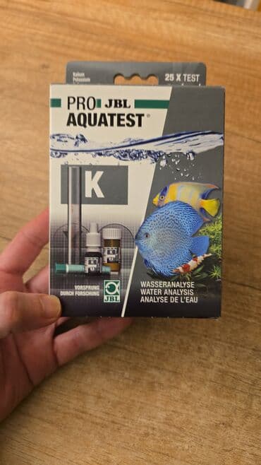 Gəmiricilər: JBL Kalium Testi. Akvariumda bitkilərin inkişafı üçün zəruri olan K — 1