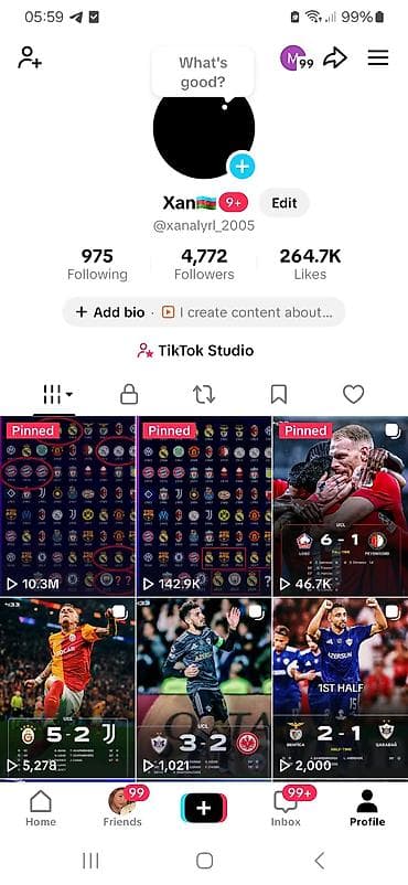 Hazır profil satılır, izləyicilər hamısı real insanlardır!!! Təsvir