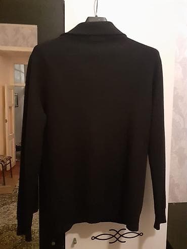 dublyonka kişi: Sviter, Tommy Hilfiger, XL, rəng - Qara — 4