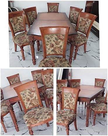 Endirildi. Masa dəsti satılır 220₼. Masa açılır,yaxşı vəziyyətdə — 1