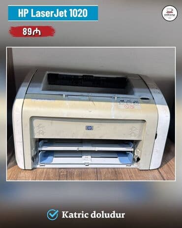 laserjet: 🖨️ HP LaserJet 1020 🔹️ Tam işlək vəziyyətdə 🔹️ Sadəcə ön qapaq yoxdur — 1