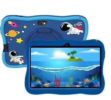 macbook pro 2017: Uşaq planşeti – rəngli kosmonavt temalı silikon qoruyucu korpusla — 1