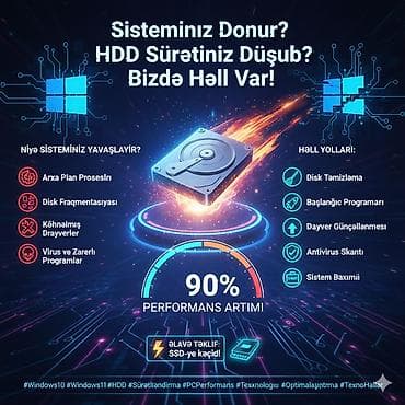 Kombi təmiri: HDD-i dəhşət sürətli edəcək 1GB Windows 10 iso-su! — 1