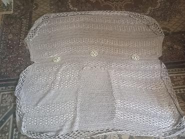 vaz 2107 salon: Əl işi toxuma avtomobil oturacaq üzləri dəsti - Material: möhkəm — 4