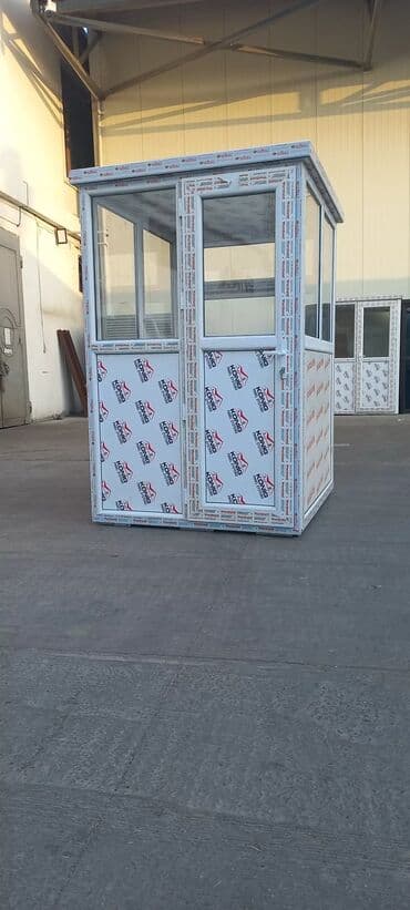 kiosk: Mühafizə Butkaları. Şüşəli. Plastik. Alüminium. 150x150 — 9