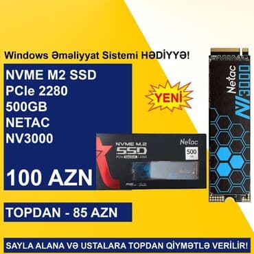 komputer hissələri: SSD-lər” SAYLA ALANA VƏ USTALARA TOPDAN QİYMƏTLƏ VERİLİR! ⭐2.5 SSD — 4