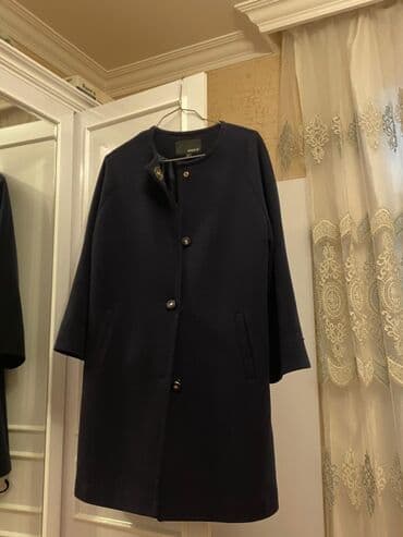 женское демисезонное стеганое пальто: Пальто, S — 1