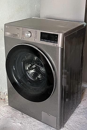 Ремонт техники: LG ThinQ paltaryuyan maşın – 8.5 kq, ön yükləməli, inox korpus — 3