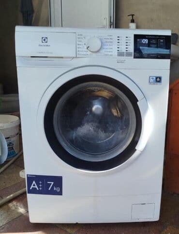 бу машинка стиральная: Стиральная машина Electrolux, 7 кг, Б/у, Автомат, Есть сушка, Нет кредита, Самовывоз — 1