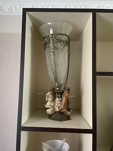 xrustal vaz: Çılçıraq, 6 lampa, Xrustal — 7