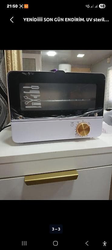 uvç aparatı: UV sterilizator qurğusu – SKME UV-600 - Təyinat: bərbərxana, peşəkar — 2