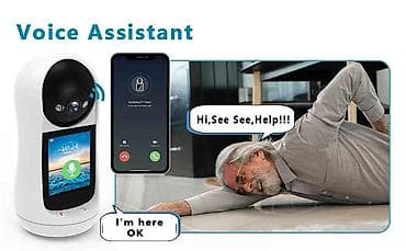 ev qizdiricilari: 3mp uşaq və evə nəzarət kamerası Müşahidə kamerası — 4