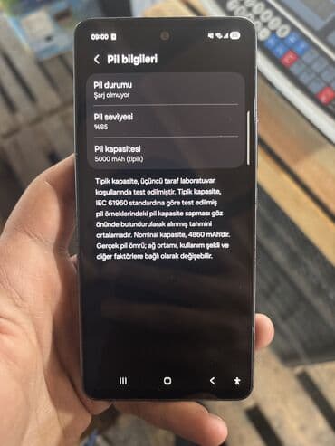 telefon üçün ekran şəkilləri: Samsung Galaxy A53 5G, 128 GB, rəng - Qara, Barmaq izi, İki sim kartlı, Face ID — 7