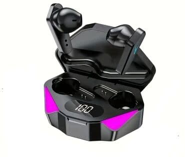 nauşnikler qiymeti: Yeni Simsiz (Bluetooth) Qulaqcıqlar, rəng - Qara — 4