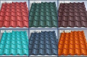 Metal dam örtükləri, Pulsuz çatdırılma, Zəmanətli, Kredit var