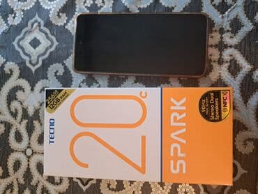 Tecno Spark 20C, 256 GB, rəng - Boz, İki sim kartlı