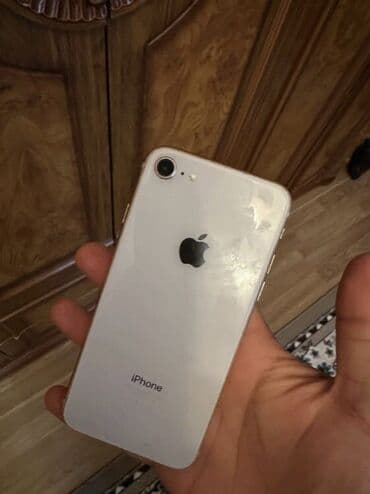 чехол на айфон 6 s: IPhone 8, 64 GB, Ağ, Barmaq izi — 1