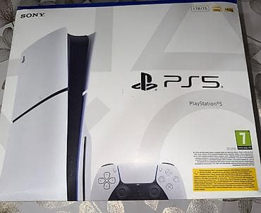 Sony PlayStation 5 (PS5) oyun konsolu — 1 TB yaddaş Yenidir- heç