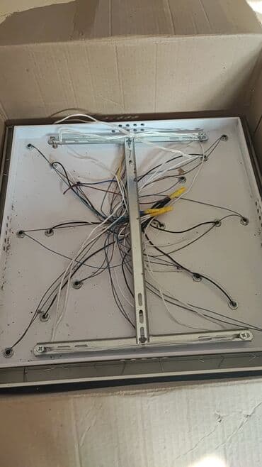 çılçıraqlar sederek: Çılçıraq, 10 və daha çox lampa, Xrustal — 2