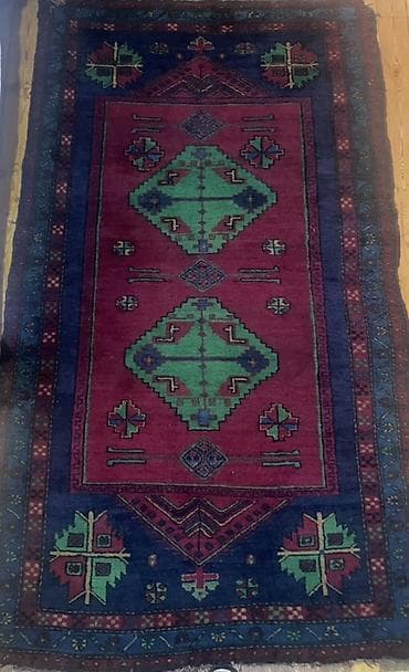 Güzgülər: Qədimi naxışlı xalça 2×1.2 m Xalça – əl işinə xas milli naxışlı - — 1