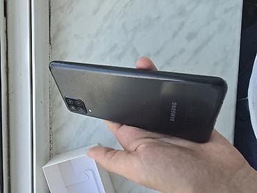 lazne kamere: Samsung Galaxy A12, 64 GB, rəng - Qara, Sensor — 6