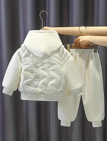 Комплекты одежды: Uşaq geyim dəsti – 3 parçalı - Tərkib: kapüşonlu svitşot, şalvar və — 2