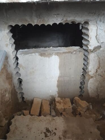 ремонт пластиковых окон: Beton kesimi deşilmesi kesintisi sökintisi borularin deşiklerin — 2
