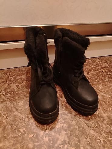 termo uşaq çəkmələri: Rəng - Qara Çəkmələr, Ölçü: 33, Oğlan üçün — 2