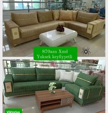 Yataq otağı dəstləri: Künc divan, Yeni — 1