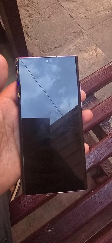 samsung netbook: Samsung Galaxy S22 Ultra, 256 GB, rəng - Bənövşəyi, Barmaq izi — 2