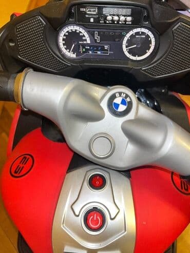 детский мотоцикл каталка: Uşaq üçün elektrikli motosiklet – sport-turinq üslubunda, qırmızı-qara — 4