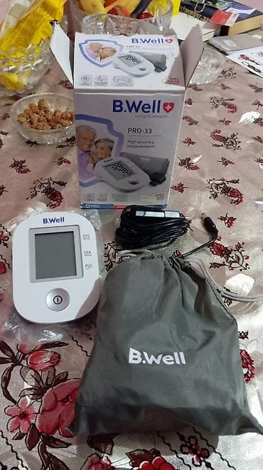 B.Well PRO-33 – avtomatik təzyiq ölçən aparat Xüsusiyyətlər: - Yüksək — 2