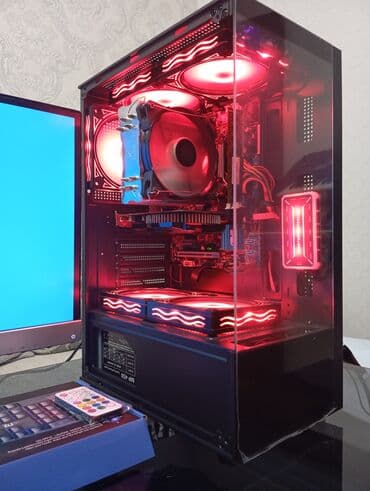 pc gaming: Gaming PC- İ7 3770 RAM 1×8GB/DDR3 (2ci slot boşdur) GPU-GT730 2GB SSD — 2