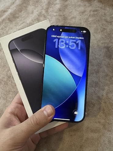 Бытовая техника: IPhone 16 Pro, Графит, Face ID — 1