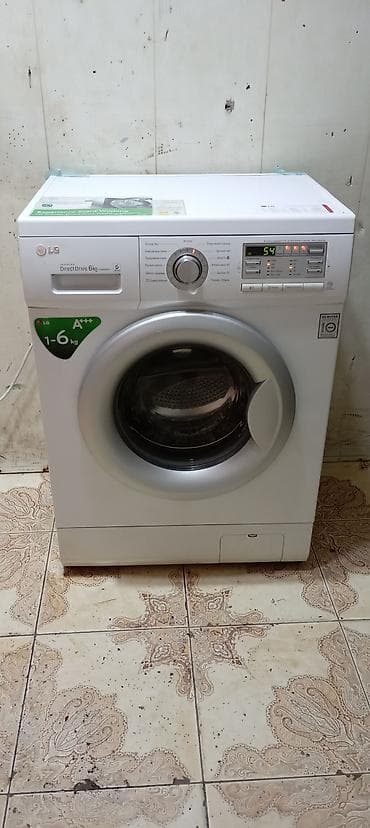 Paltaryuyan maşın LG, 6 kq, İşlənmiş, Avtomat, Qurutma var, Ödənişli çatdırılma lalafo.az -da Paltaryuyan maşın LG, 6 kq, İşlənmiş, Avtomat, Qurutma var, Ödənişli çatdırılma