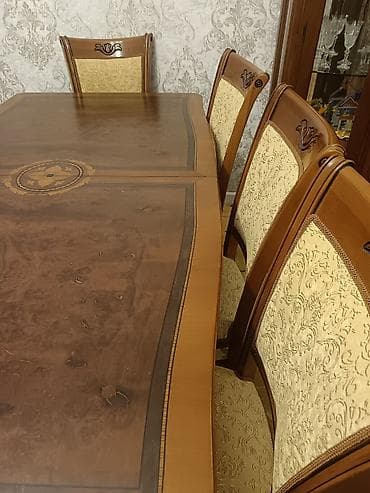 işlenmiş xalça: İşlənmiş, Jurnal masası, Komod, Masa və oturacaqlar, Kredit yoxdur — 4