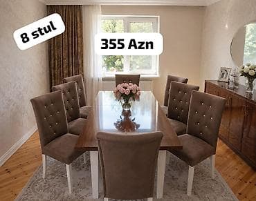 8 стульев at lalafo.az 8 стульев