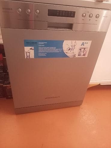 hauser: Hauser qab yuyan maşın – sərbəst quraşdırılan, paslanmayan — 1