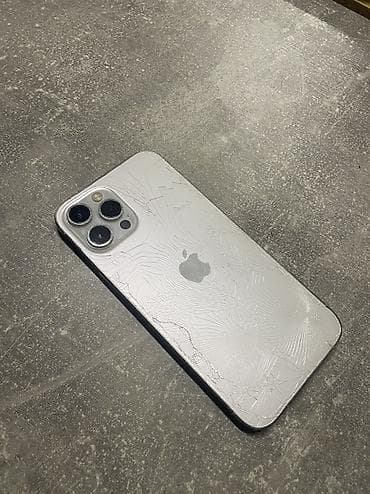 pro 6: IPhone 12 Pro Max, 128 GB, White Titanium, Face ID — 6