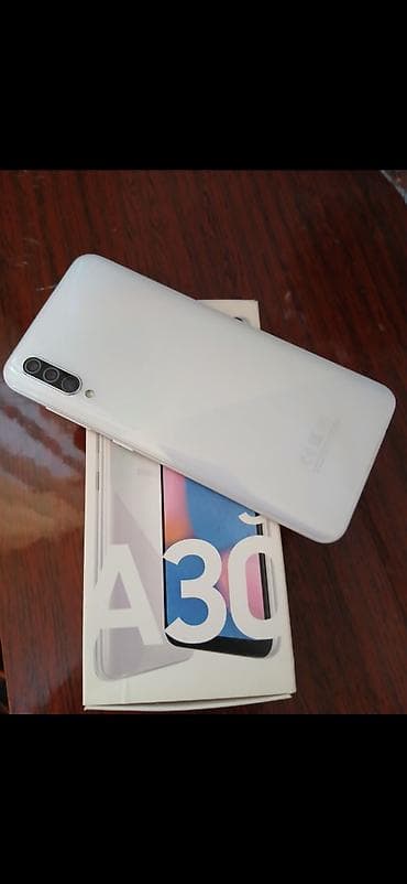 Samsung Galaxy A30, 64 GB, rəng - Ağ, Sensor