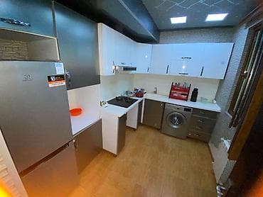 metbex refi: Mətbəx mebeli satılır. - Ümumi ölçü: 2414 mm - Üst dolablar: parlaq — 1