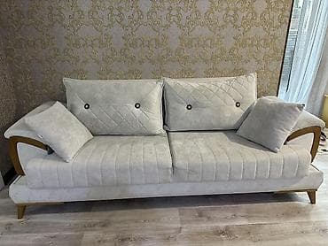 yorgan mitili: Divan, Açılan, Bazalı, Vеlur parça, Çatdırılma yoxdur — 1