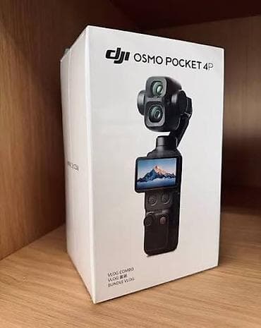 dji mic 2: DJI Osmo Pocket 4 – Vlog Combo - Kompakt, cib ölçülü 3 oxlu — 1