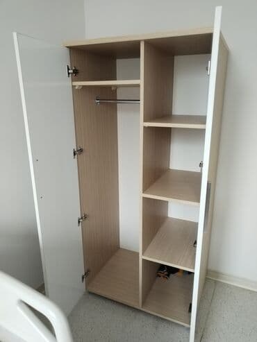 dsp laminat: Açılan, 2 qapılı Düz dolab, Qarderob, paltar dolabı — 21