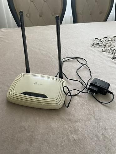 i̇phone 2: TP-Link Wi‑Fi router - Model: TP-Link (əyri kənarlı krem rəngli — 1
